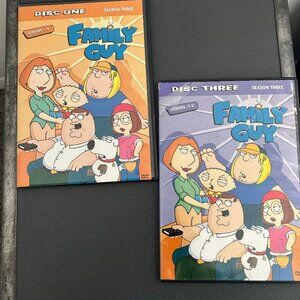 Family Guy Season 3 Discs 1 and 3